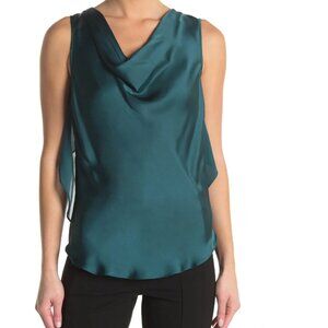 REISS Elle Cowl Neck Teal - size 6 - NWT